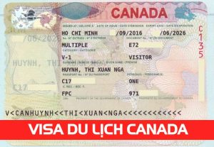 Visa du lịch Canada cho Du lịch và Thăm thân