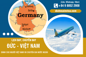 Cập nhật chuyến bay từ Đức về Việt Nam tháng 01/2022 – Đặt vé hôm nay